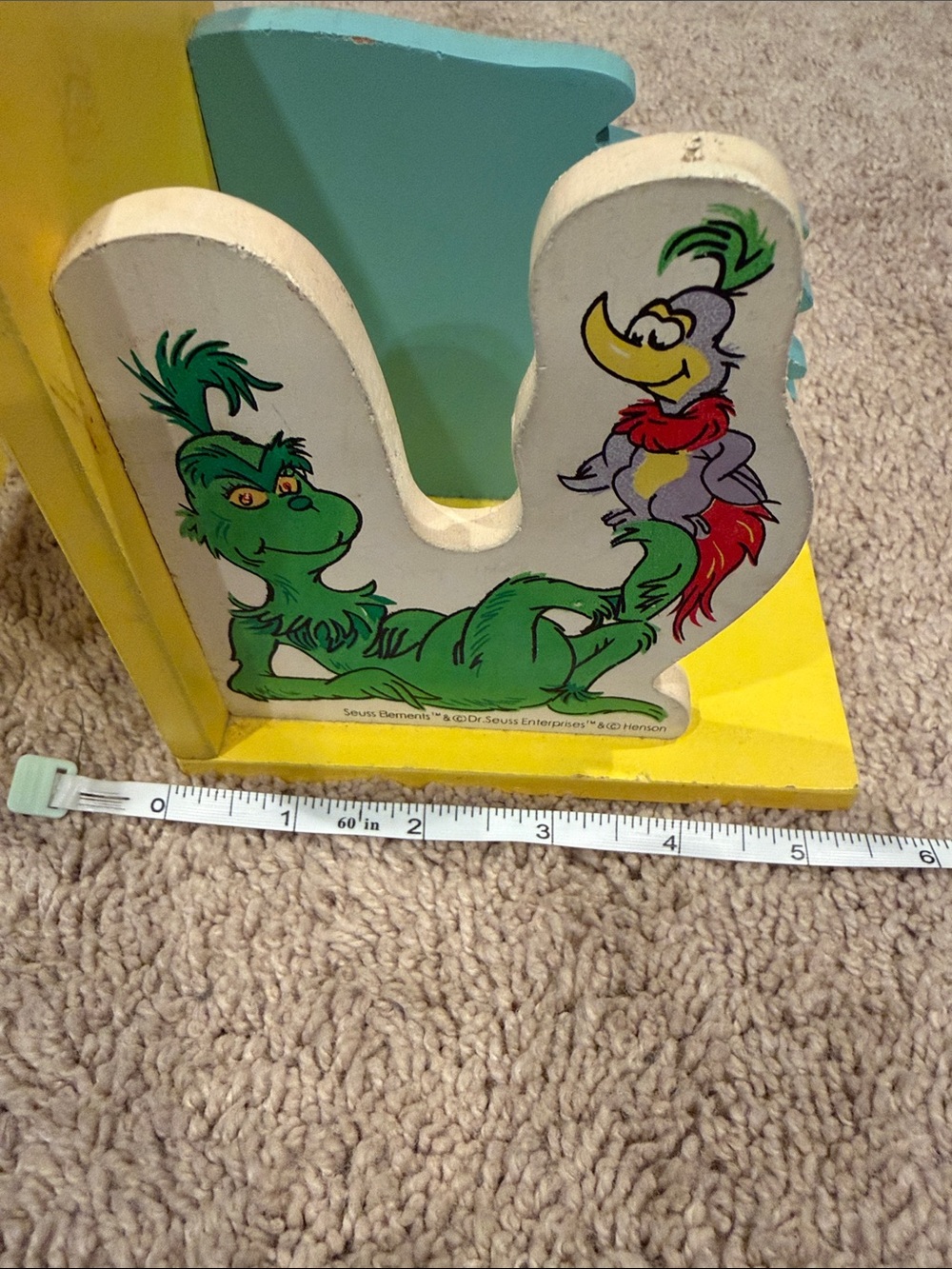 Grinch Bookends - Picture 6 of 7
